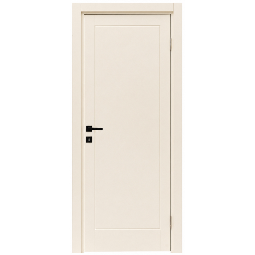 Usa interior Cristal, fara geam, reversibila, MDF, 78 x 203 cm, oyster