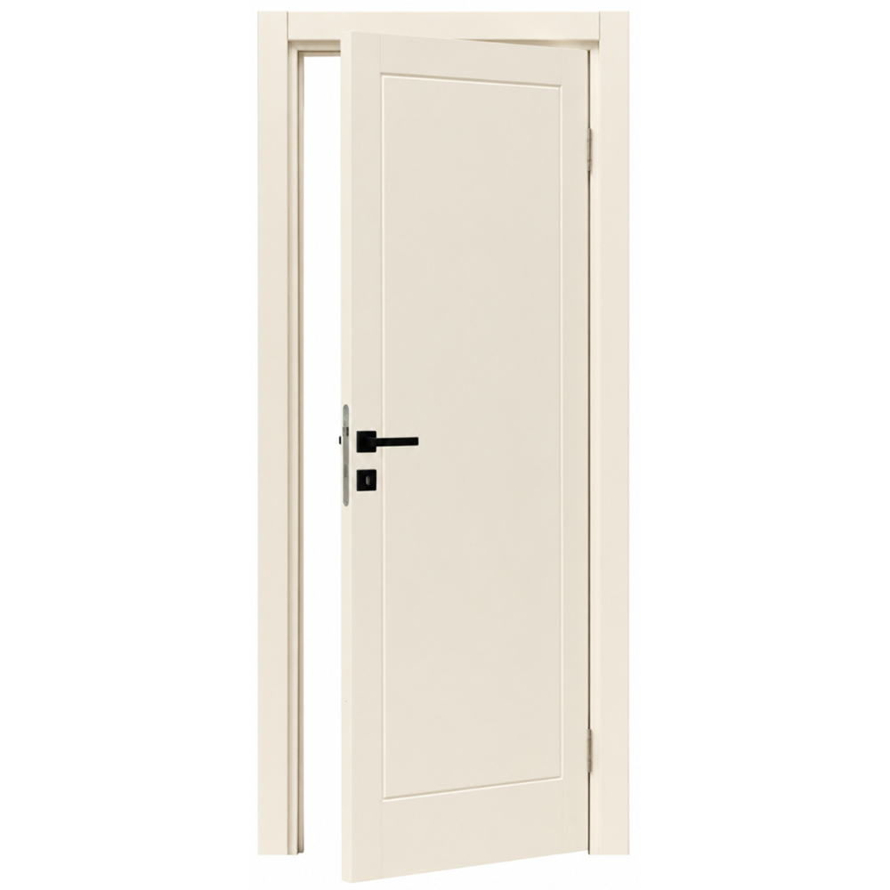 Usa interior Cristal, fara geam, reversibila, MDF, 78 x 203 cm, oyster