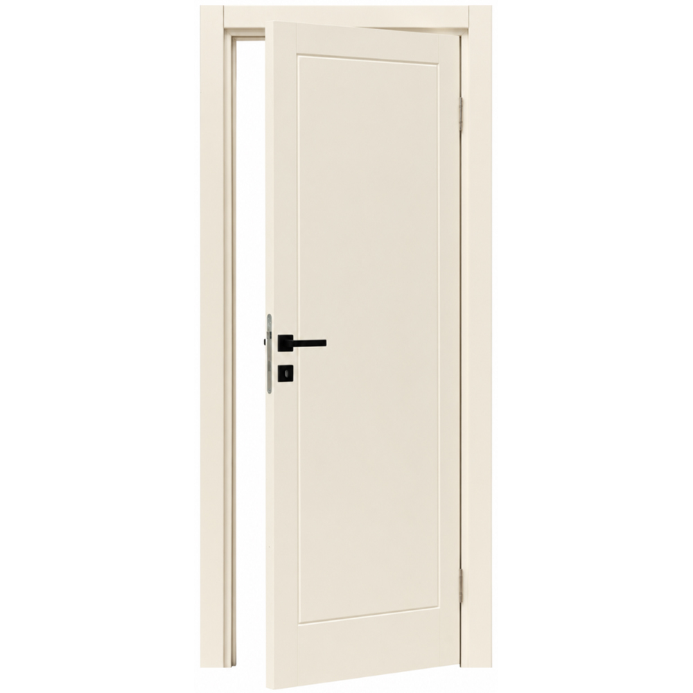 Usa interior Cristal, fara geam, reversibila, MDF, 88 x 203 cm, oyster