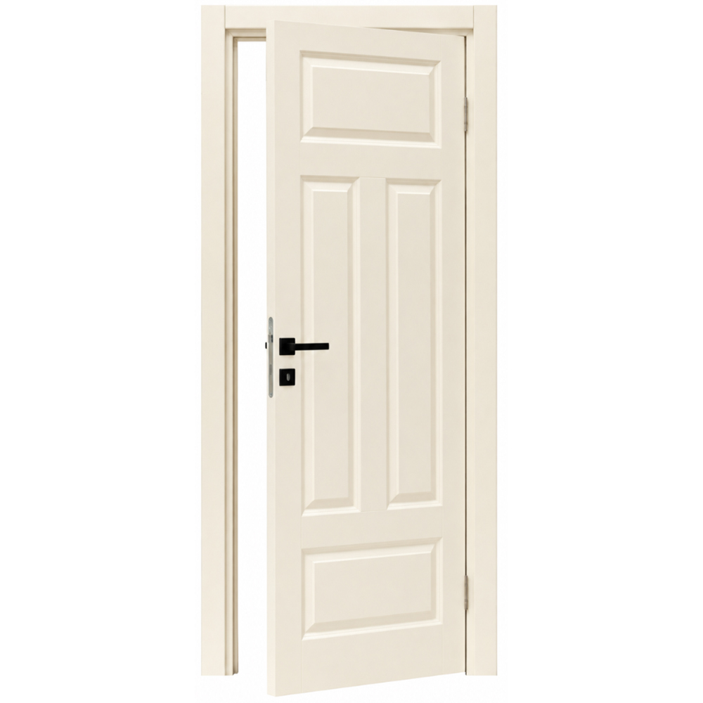 Usa interior Elegant, fara geam, reversibila, MDF, 78 x 203 cm, oyster