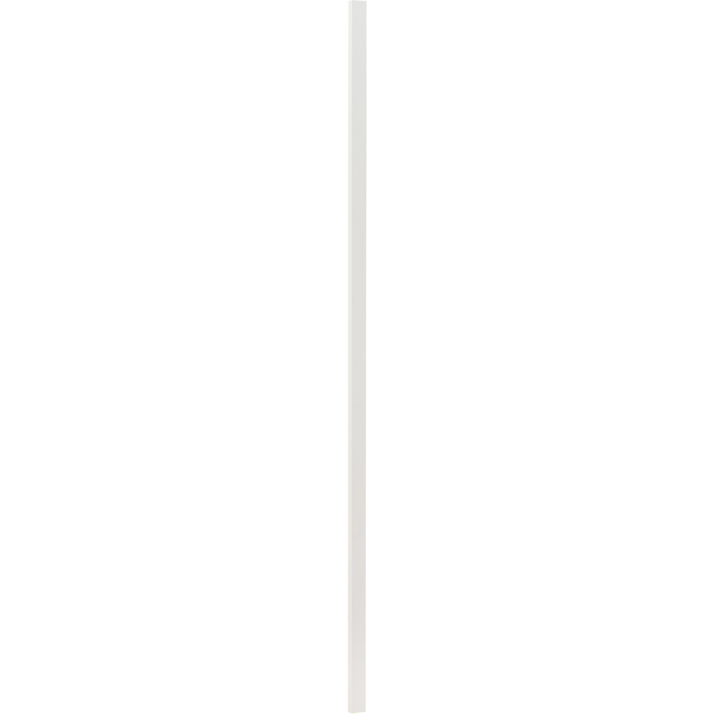 Accesoriu inchidere top panou acustic VELTA DOORS, 18 x 1300 mm, alb