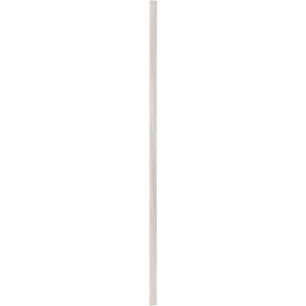 Accesoriu inchidere top panou acustic VELTA DOORS, 18 x 1300 mm, gri sampanie