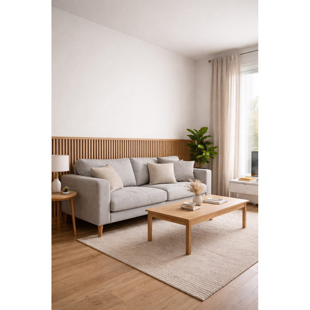 Accesoriu inchidere top panou acustic VELTA DOORS, 18 x 1300 mm, maro