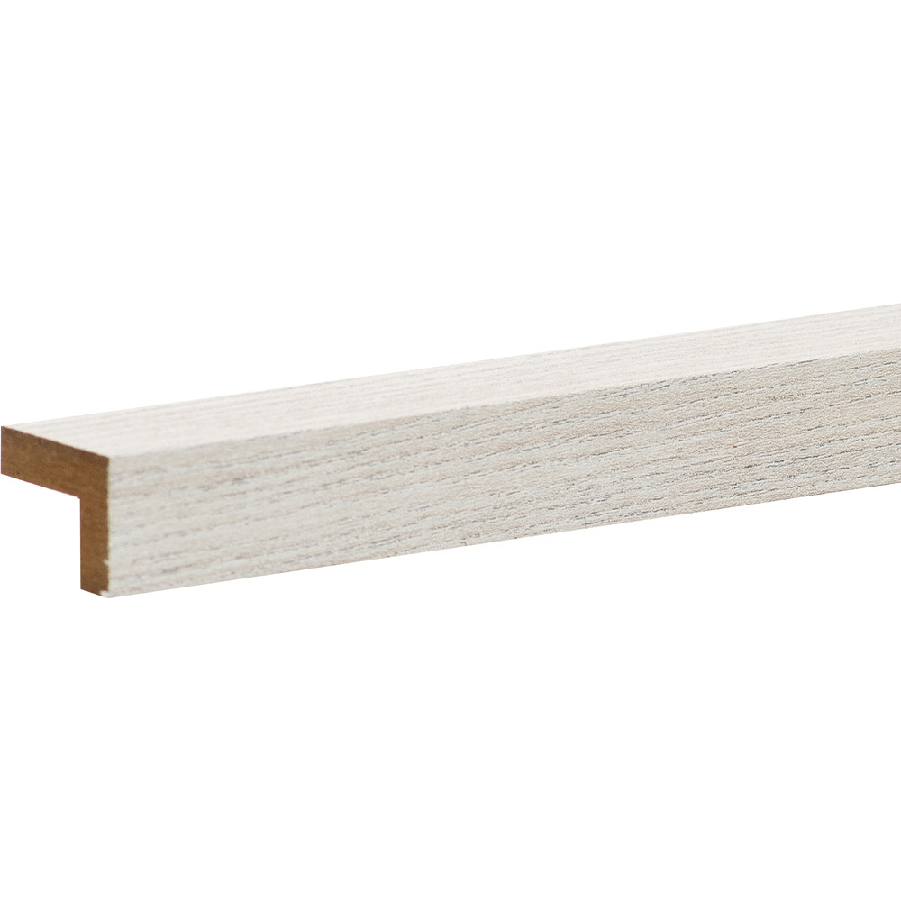 Accesoriu inchidere laterala panou acustic VELTA DOORS, 35 x 2600 mm, gri sampanie