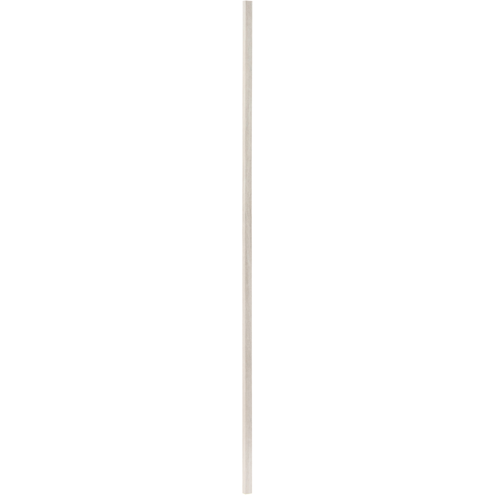 Accesoriu inchidere laterala panou acustic VELTA DOORS, 35 x 2600 mm, gri sampanie