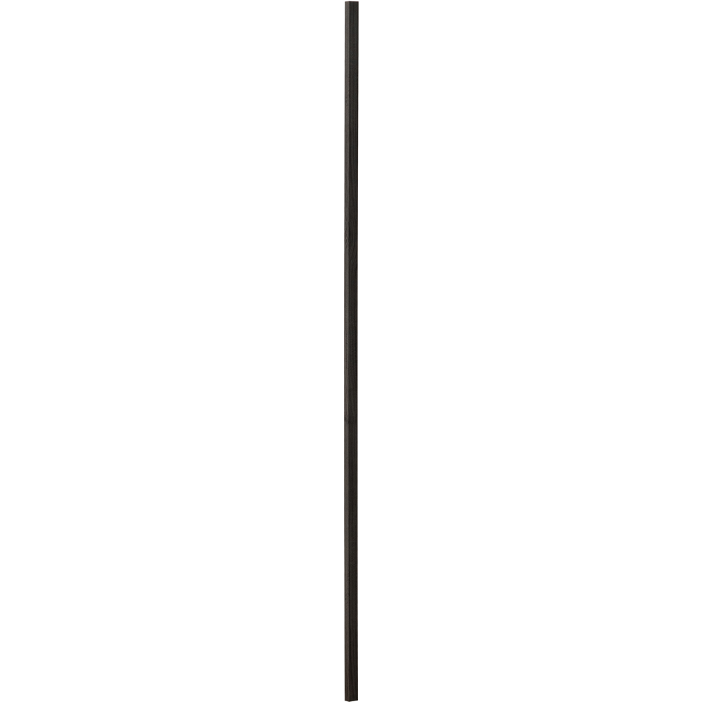 Accesoriu inchidere laterala panou acustic VELTA DOORS, 35 x 2600 mm, negru