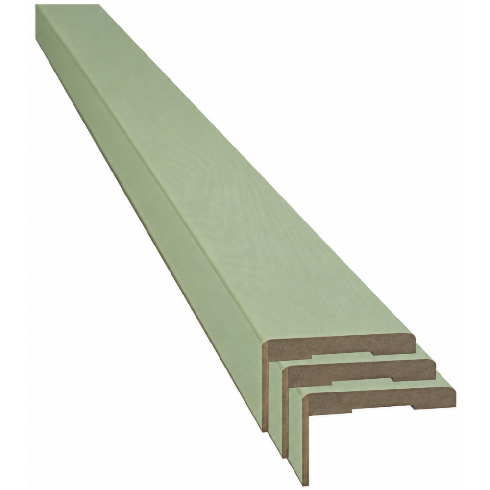Set pervaz reglabil, MDF, 7.3 x 215 cm, oliv