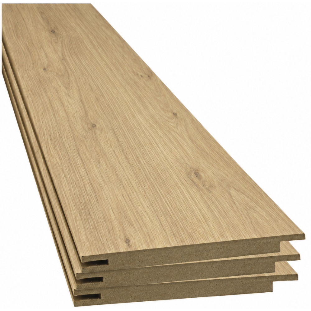 Set extensie toc, MDF, 7 x 210 cm, galben inchis