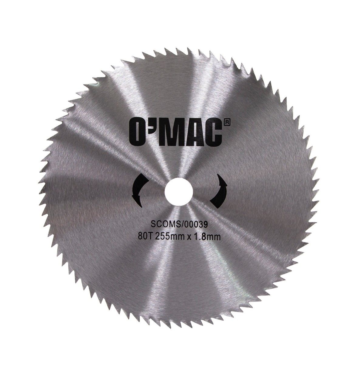 Disc motocoasa arboret O'Mac, 80T 255mm x 1.8mm