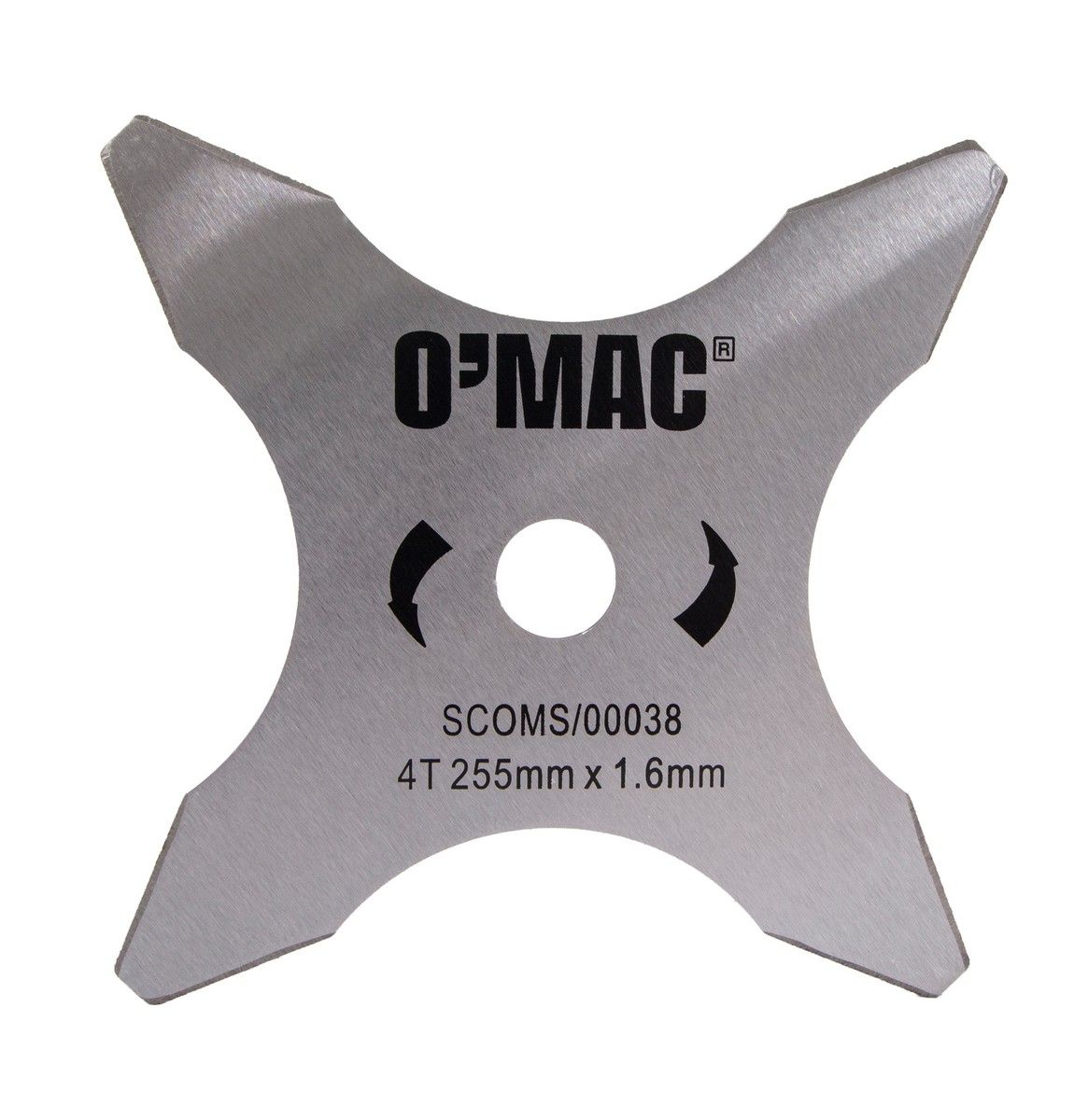 Disc motocoasa O'Mac, 4T 255mm x 1.6mm