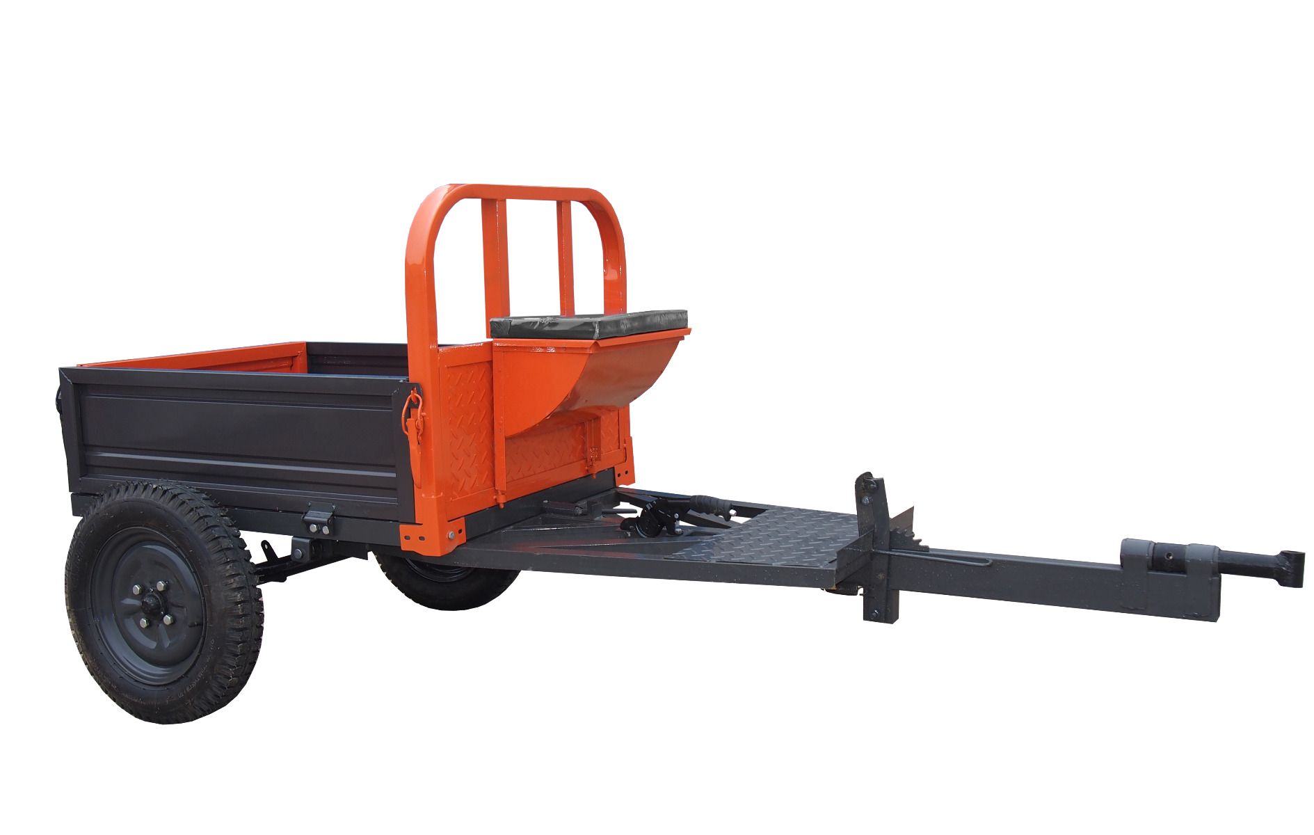 Remorca motocultor O'MAC RM 40, portocaliu