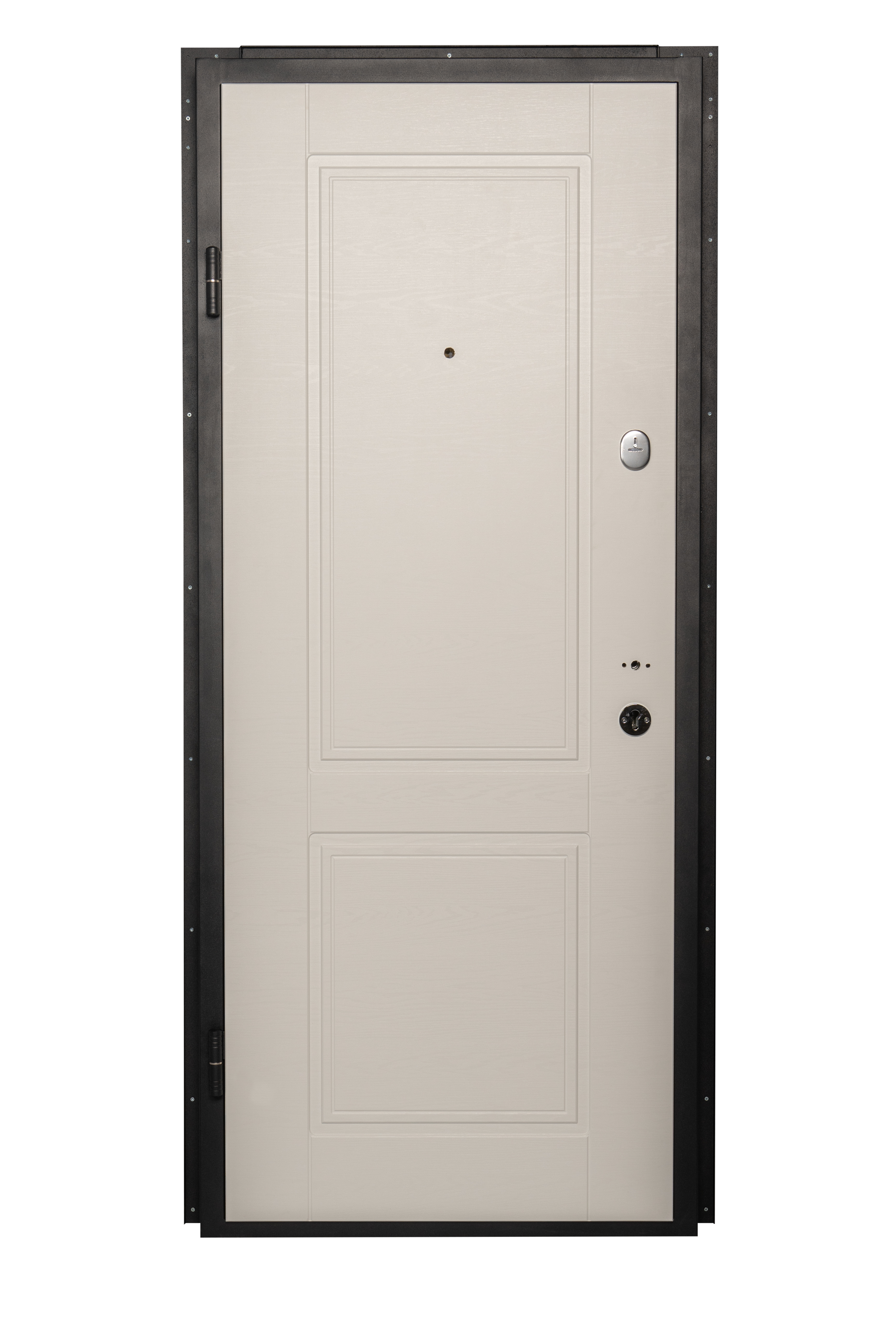 Usa de intrare pentru apartament BELLA CASA BC105, fara geam, dreapta, metal, 86 x 202 cm, antracit
