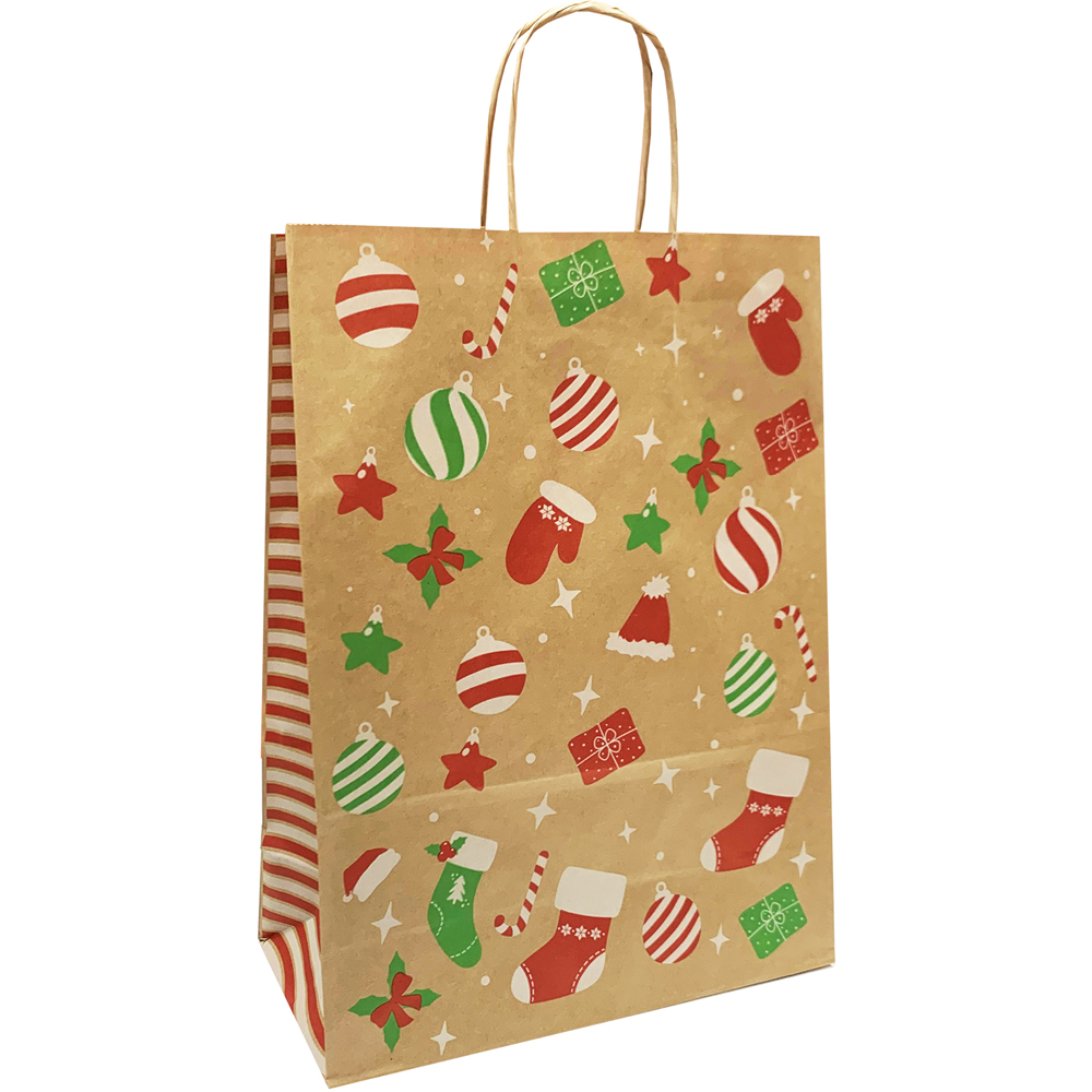 Punga SAVCOM Kraft Christmas, mare, diverse modele