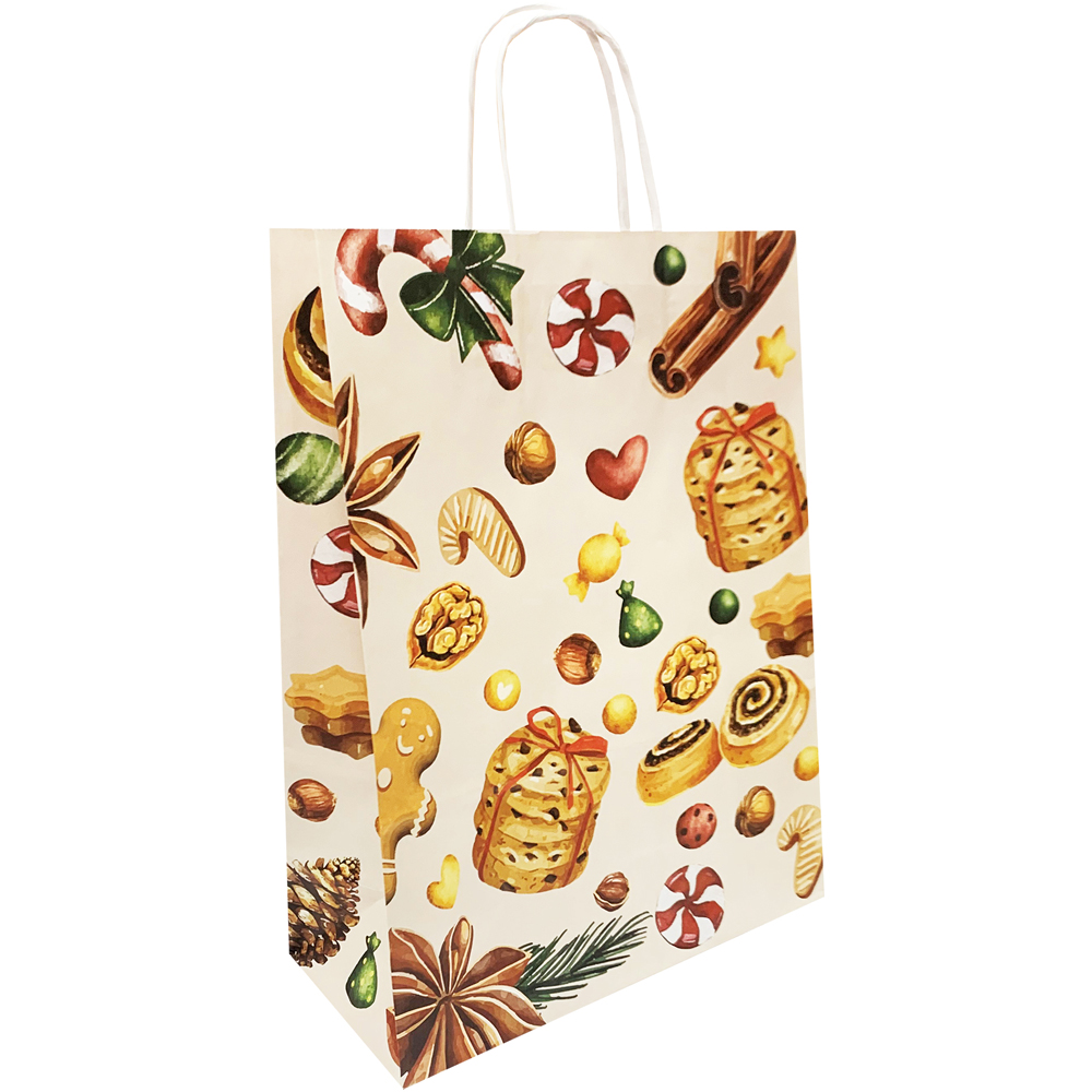 Punga SAVCOM Kraft Christmas, jumbo, diverse modele