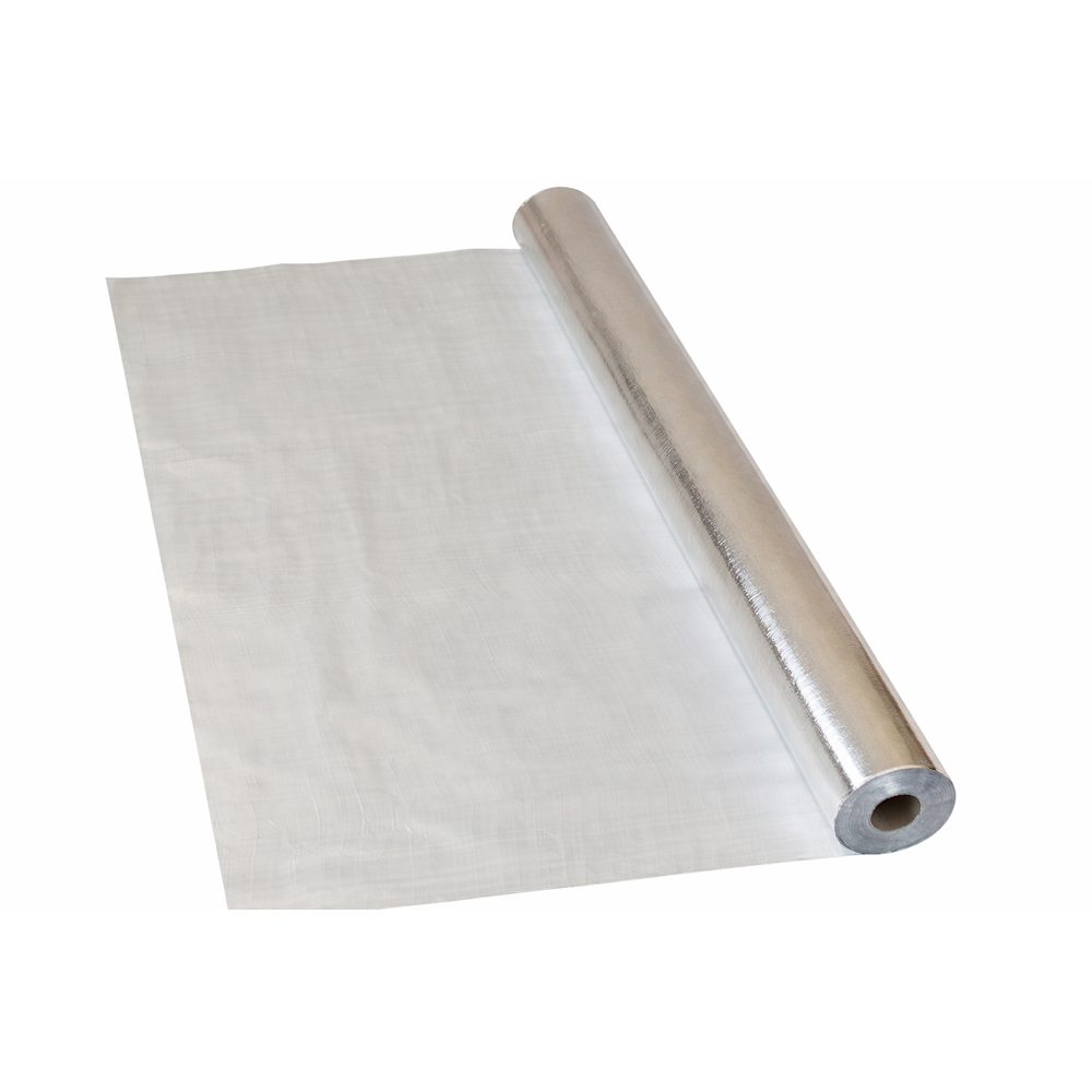 Folie bariera vapori aluminiu, insertie, 55 gr, 75 mp