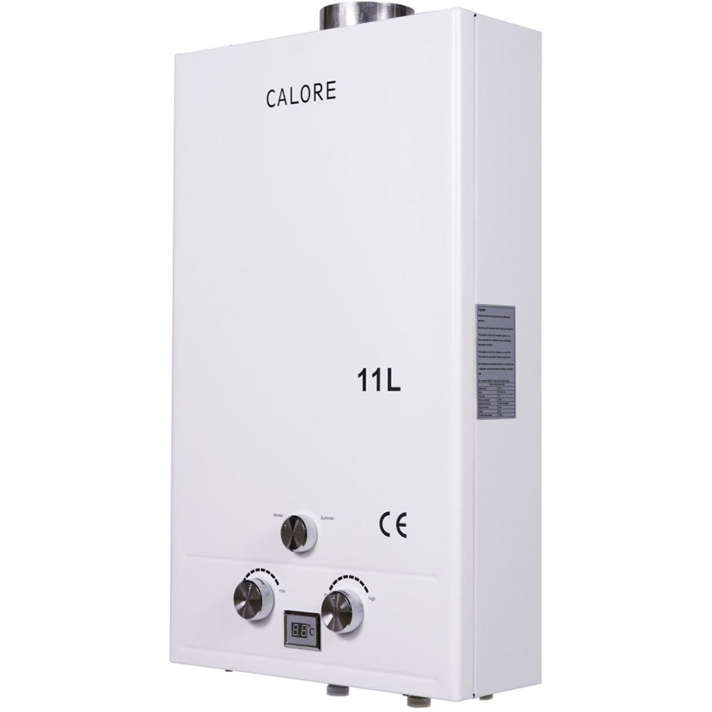 Instant apa calda pe gaz GPL/GN Calore TN11, 11l/min, 20kW, alb