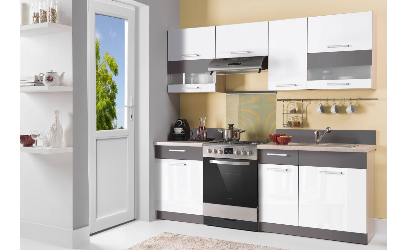 Usa exterior APLAST, cu geam, dreapta, PVC, 78 x 205 cm, alb