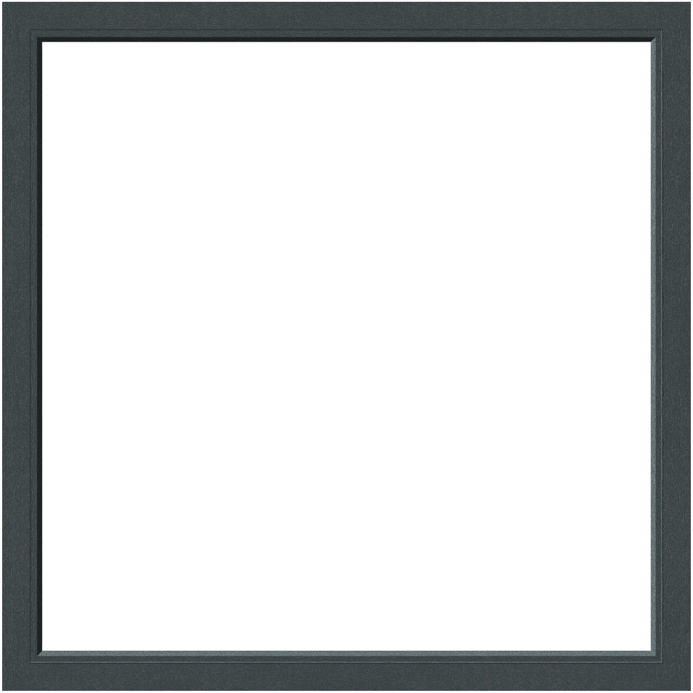 Fereastra termopan APLAST, PVC, 5 camere, 116 x 116 cm, deschidere fixa , gri antracit