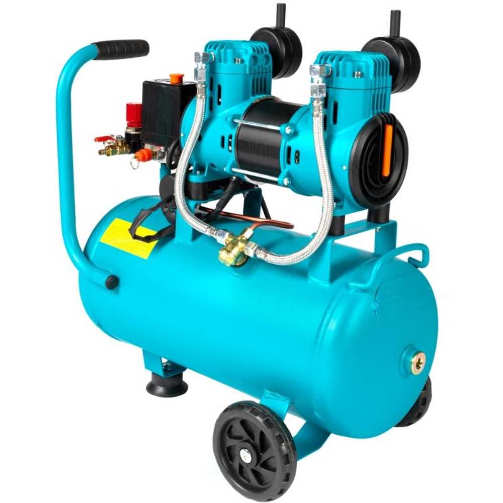 Compresor aer DETOOLZ DZ-C334, fara ulei, 1500W, 24l, 154 l/min, 8 bar