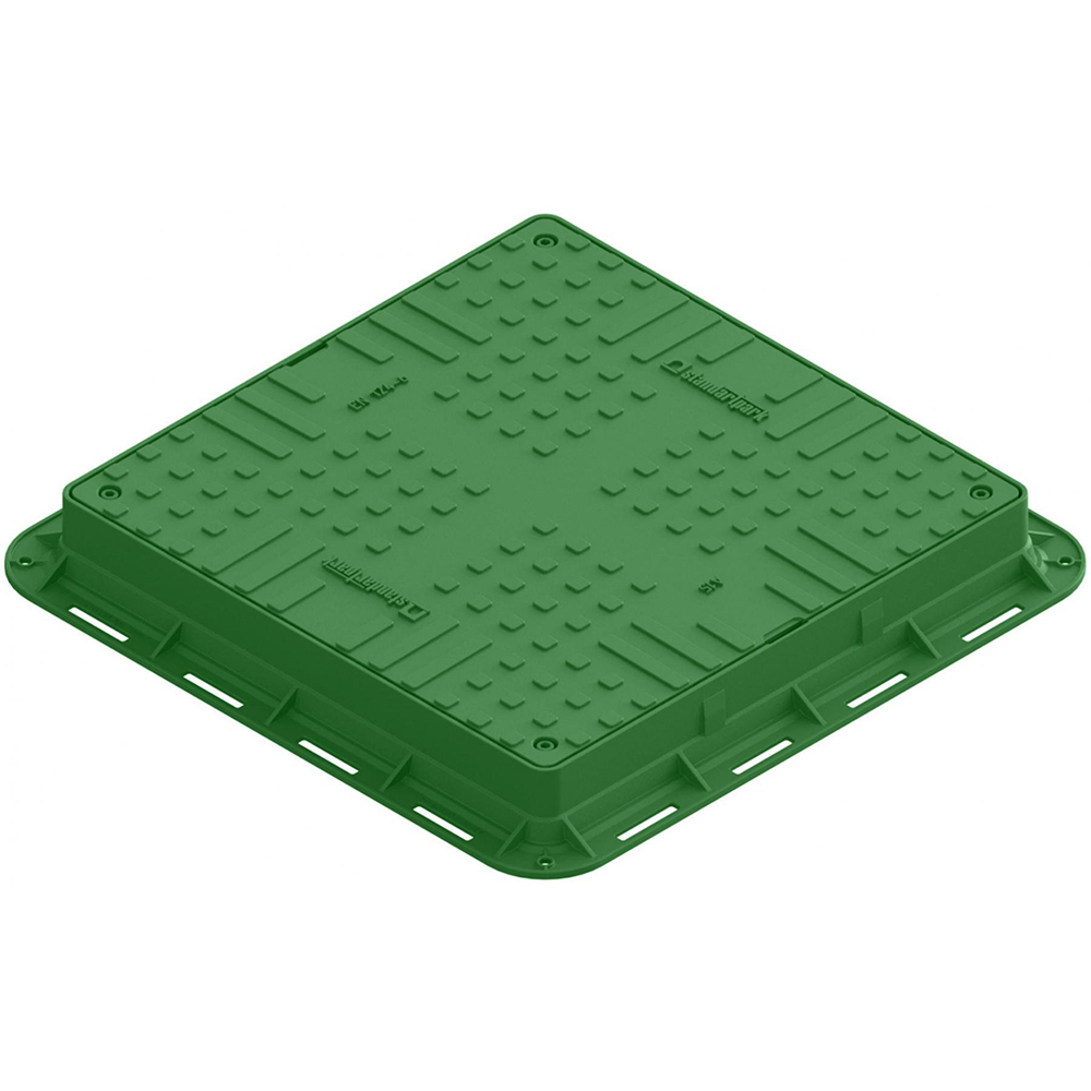 Capac VODALAND 3548522, polipropilena, A15, 330 x 330 mm, verde