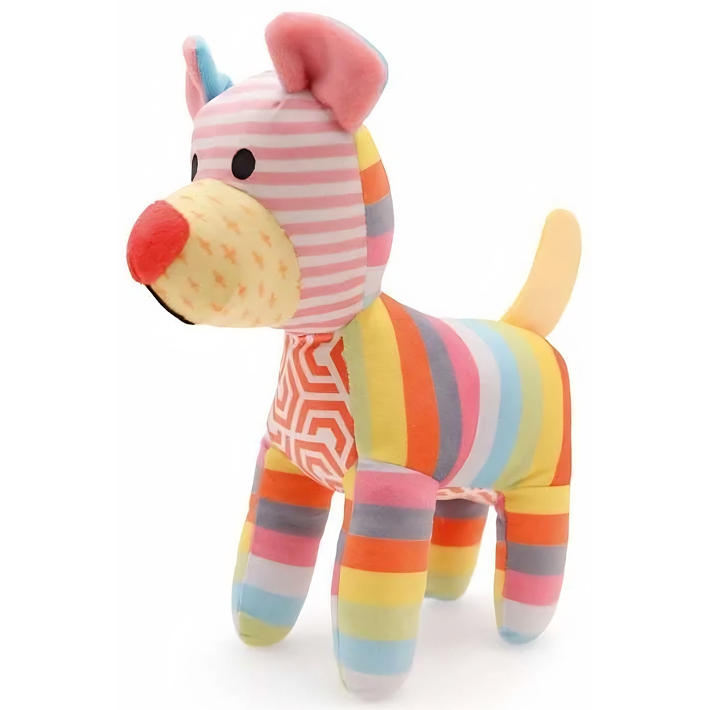 Jucarie plus pentru caini RECORD Arlecchini, 25 cm, multicolor