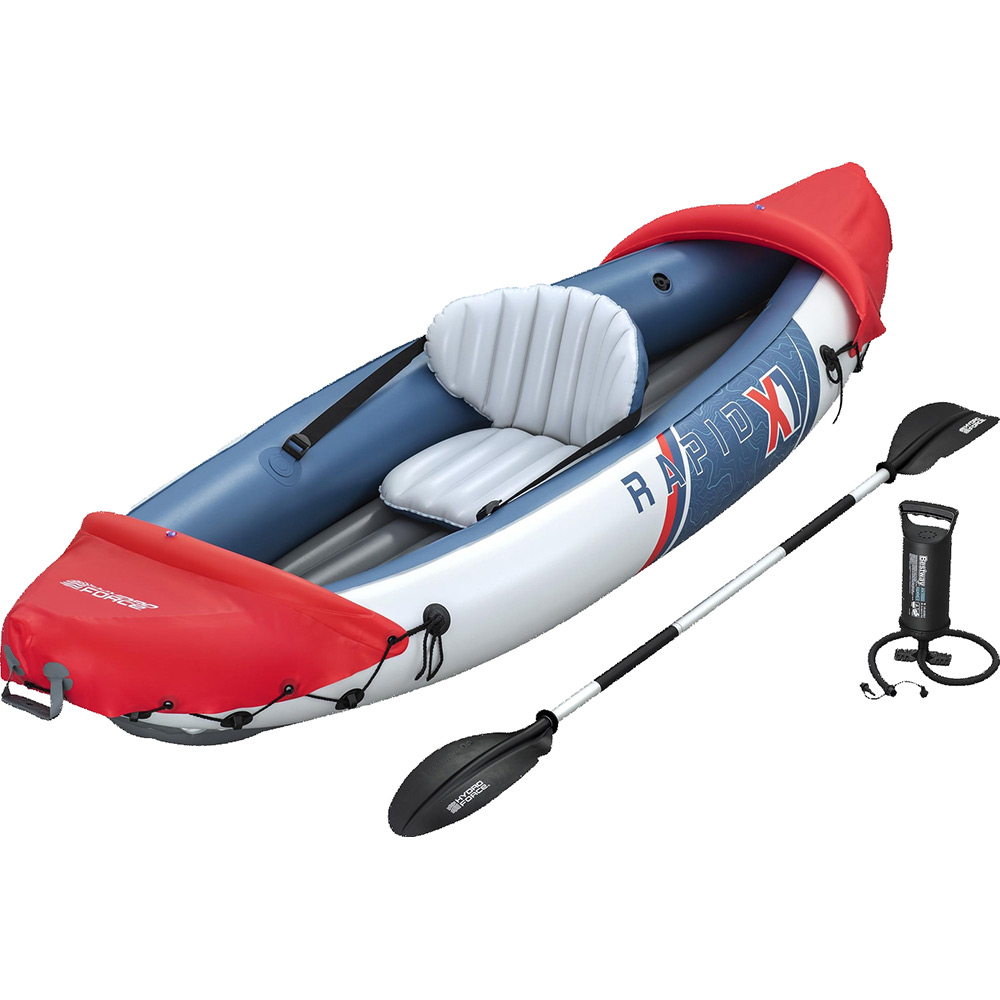 Caiac BESTWAY Hydro-Force Rapid X1, 290 x 91 x 42 cm, greutate suportata 120 kg, multicolor