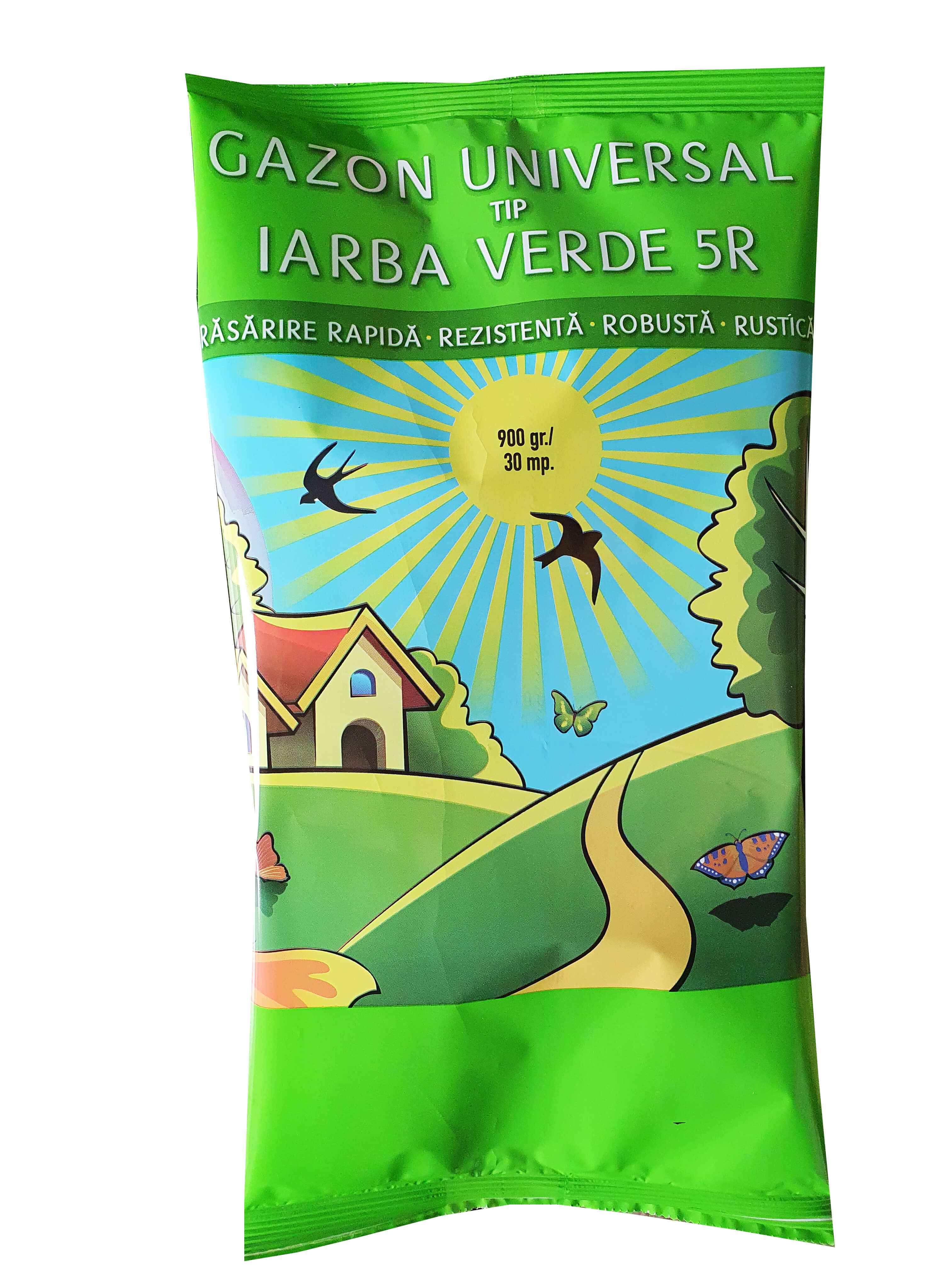 Gazon universal EVERDE, tip iarba verde, 0.9 kg