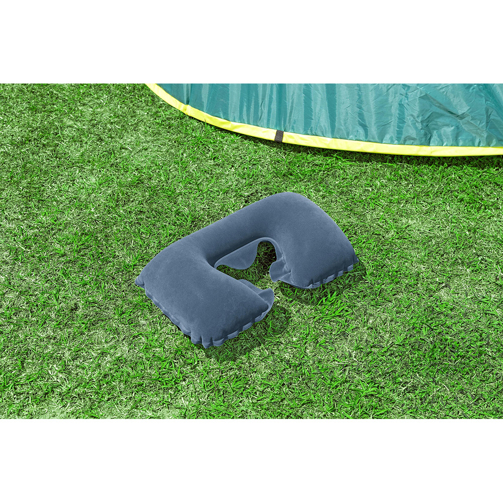 Perna gonflabila de calatorie BESYWAY, pentru gat, 37 x 24 x 10 cm, vinil, asortate
