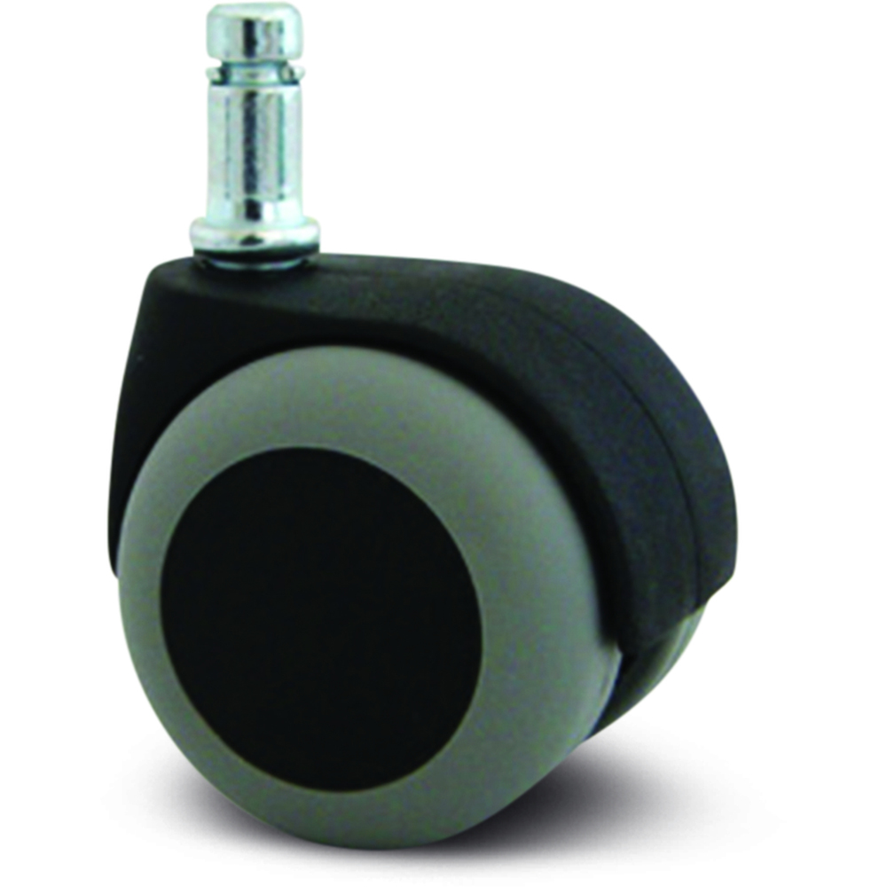 Roata pivotanta cu bolt TENTE, cauciuc, 50 mm, 50 kg, 5 bucati, gri