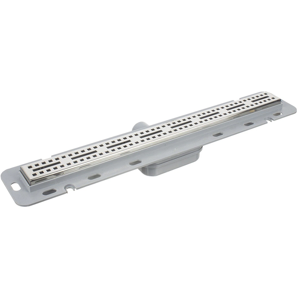 Rigola dus SDL-700, ABS, gratar inox, 70 cm, argintiu