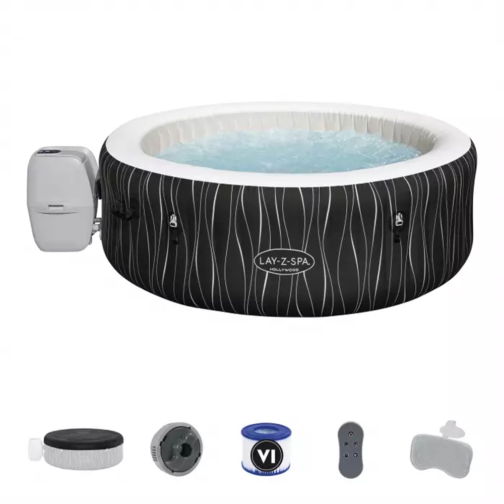 Piscina cu hidromasaj BETSWAY Lay-Z, 6 persoane, 196 m x 66 cm, 908 l