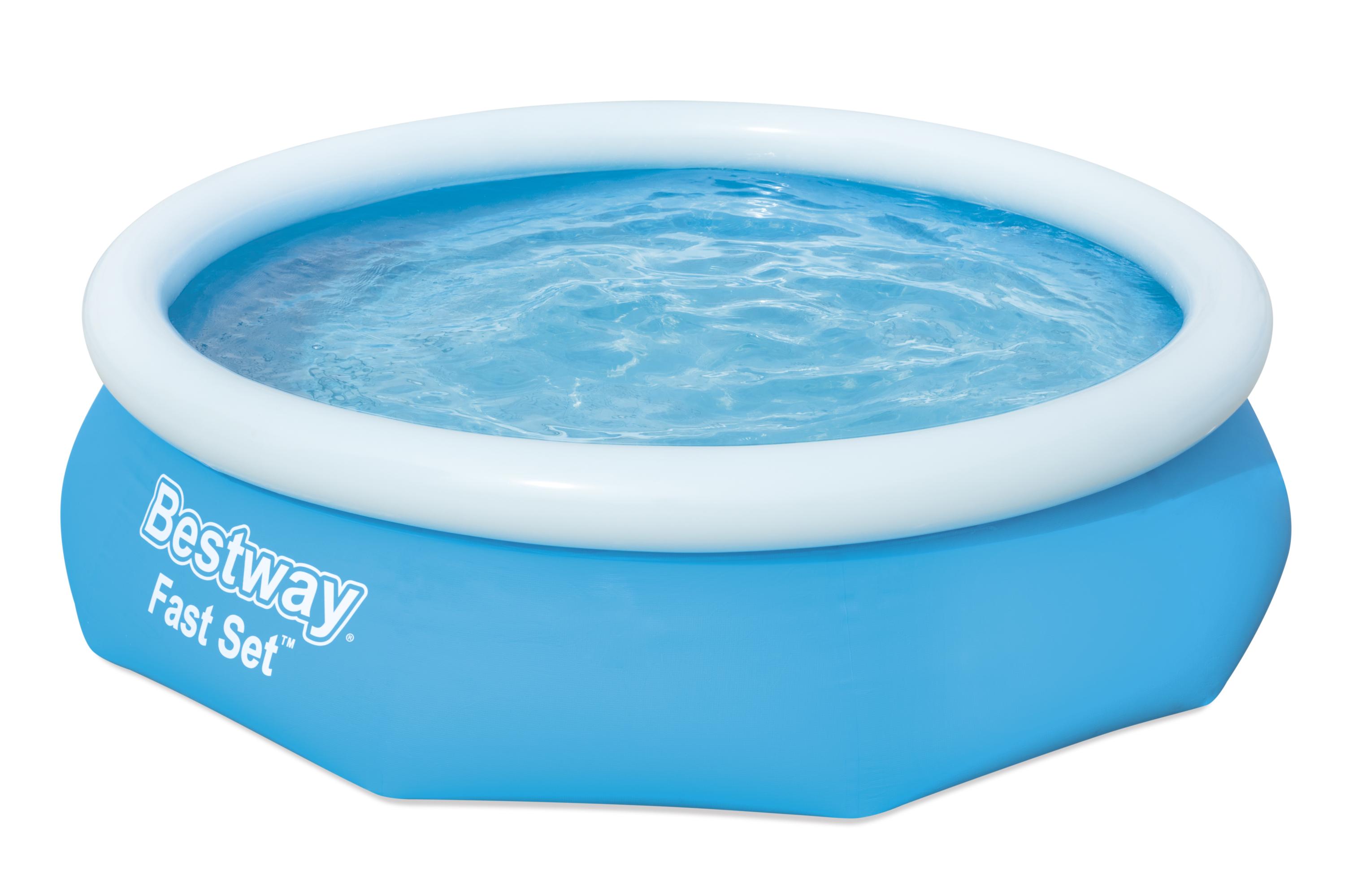 Piscina gonflabila BESTWAY, rotunda, 305 x 76 cm, 3800 L, sistem de filtrare inclus