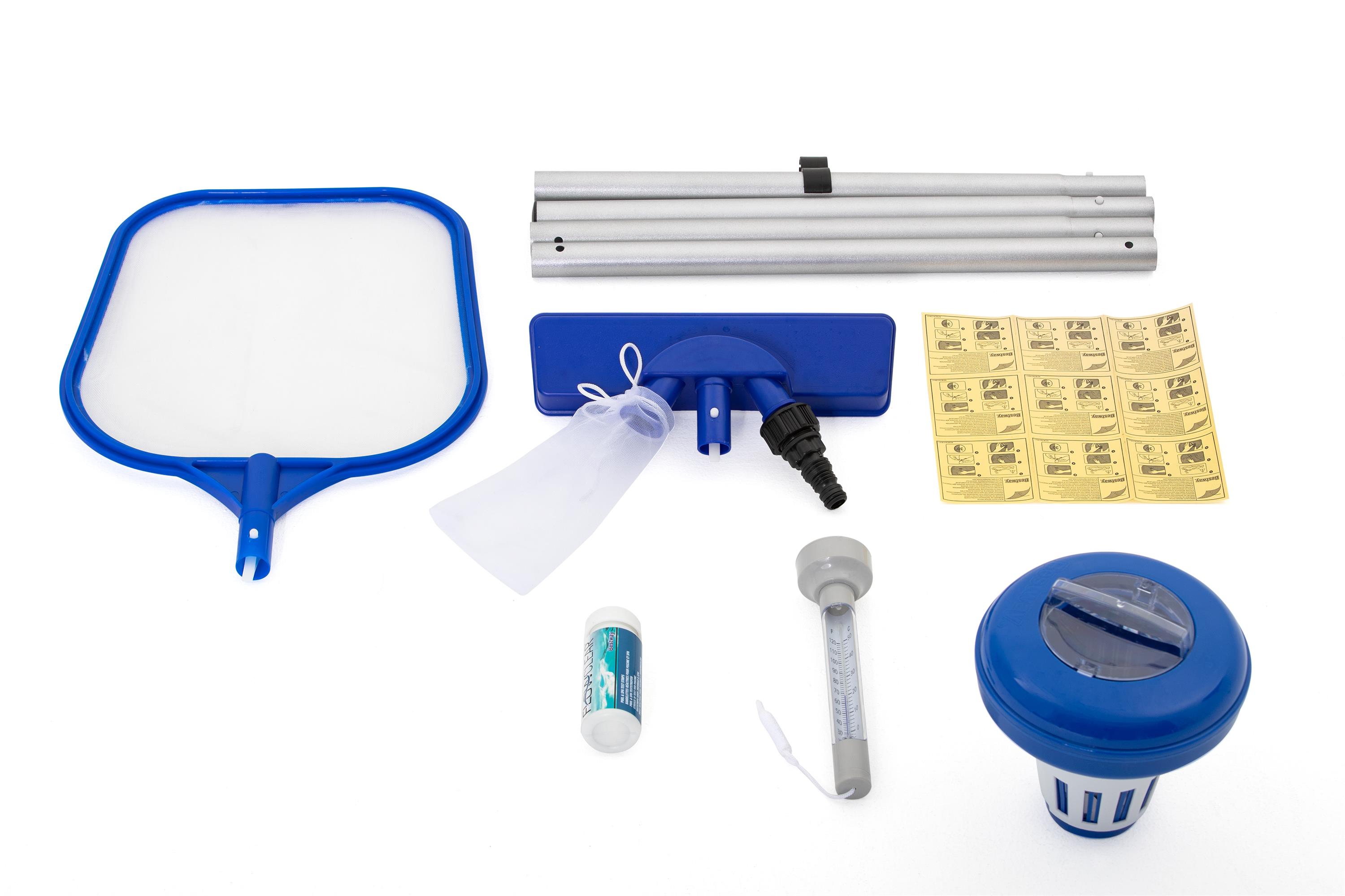 Kit de curatat piscina ATS, pentru piscine de pana la 4 m