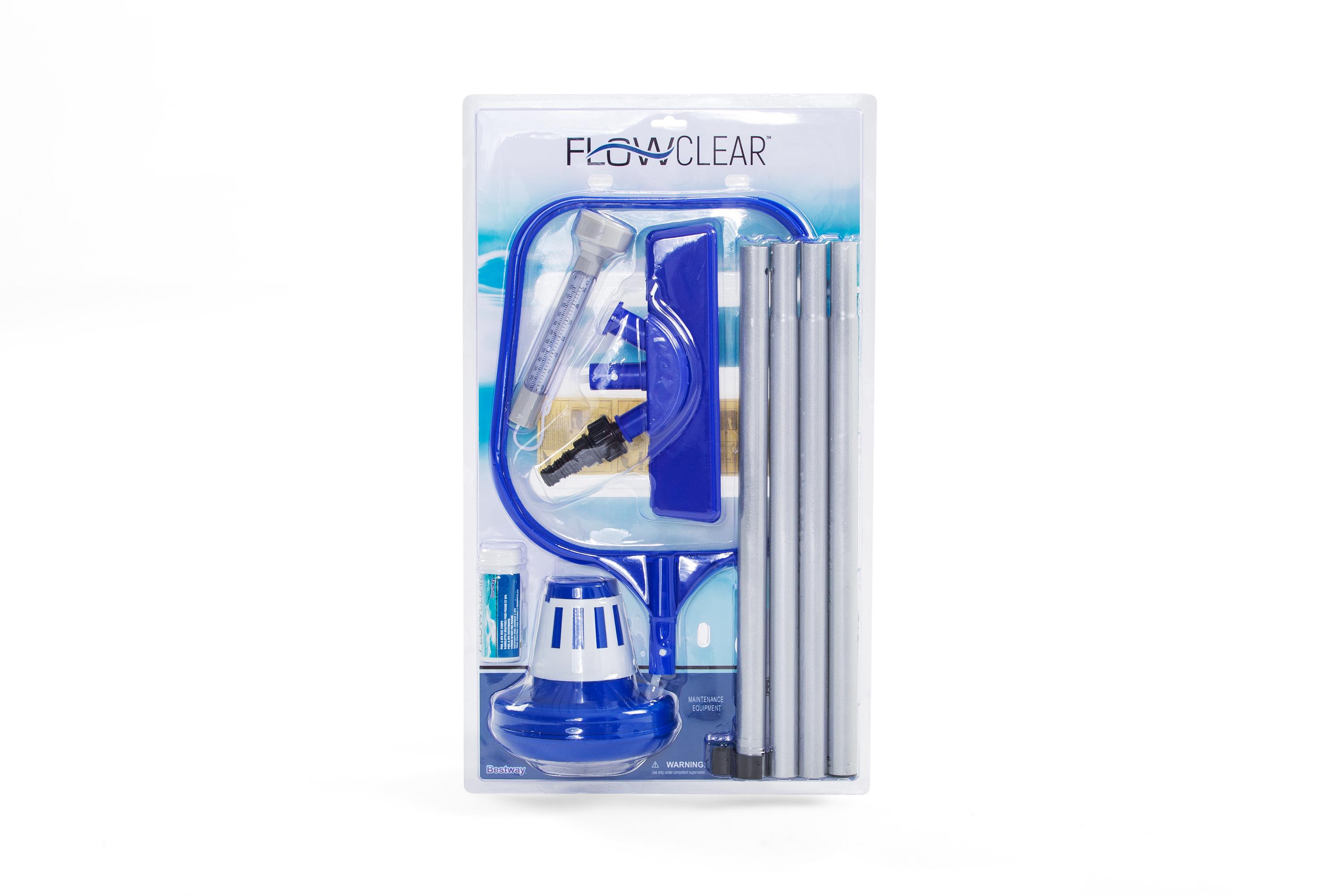 Kit de curatat piscina ATS, pentru piscine de pana la 4 m