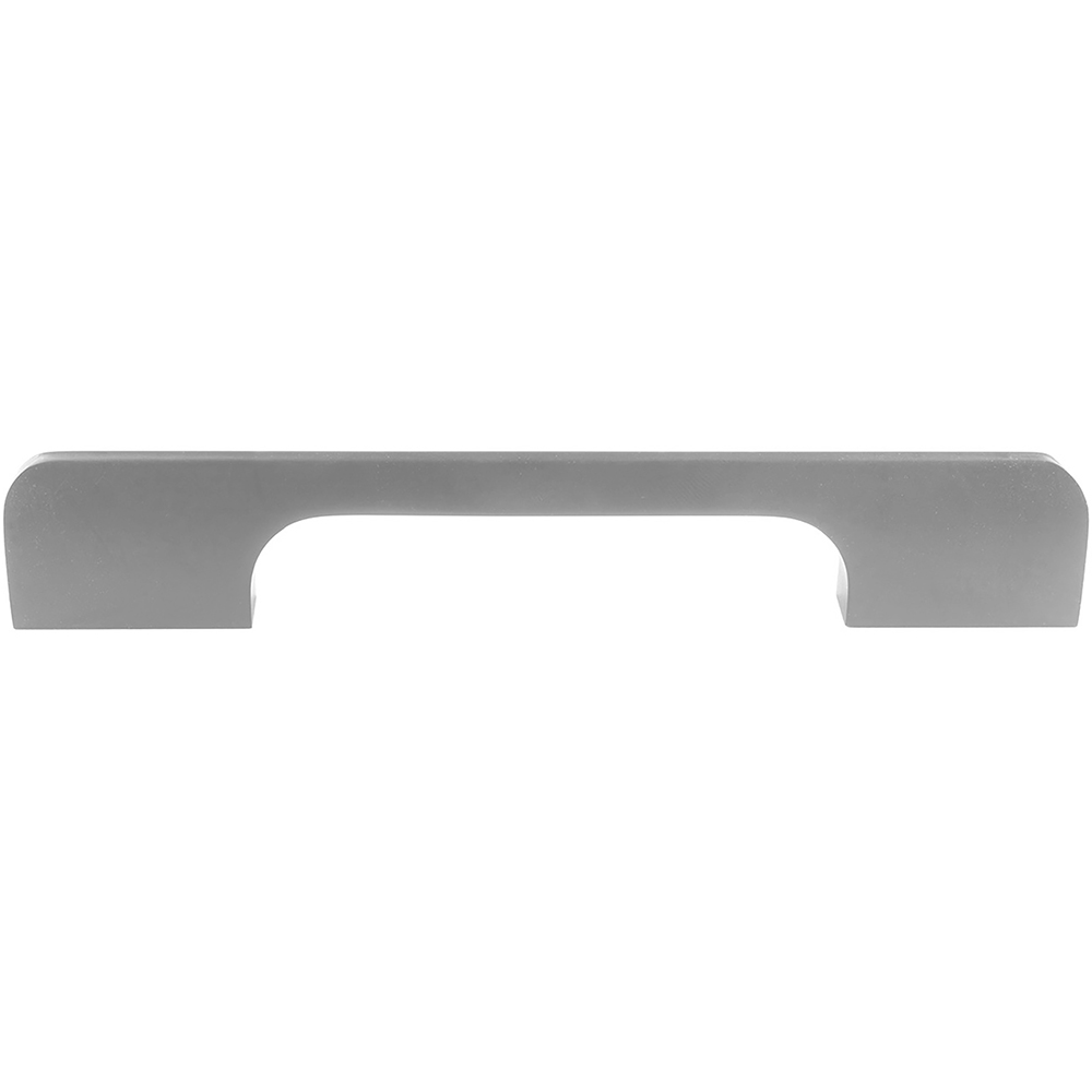 Maner 128, aluminiu, 14.8 x 1 x 2.5 cm, argintiu mat