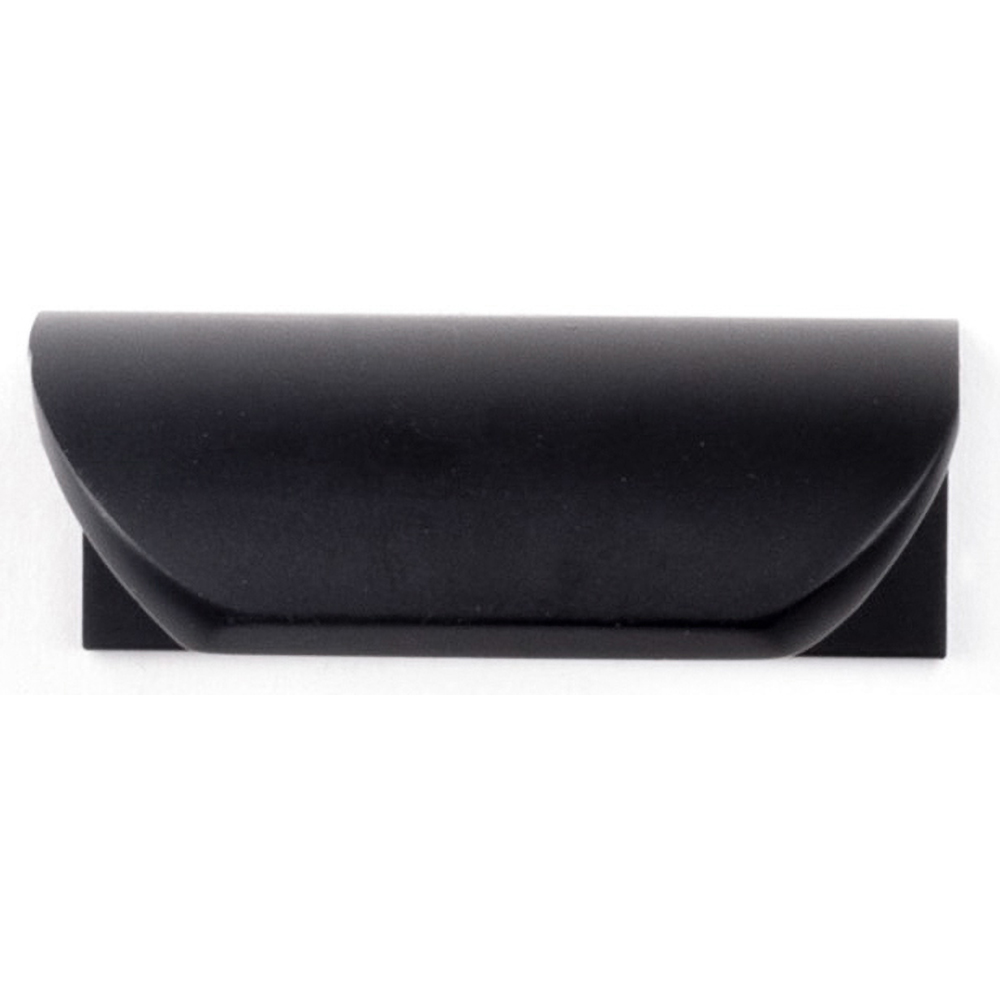 Maner 6127, aluminiu, 5.2 x 1.8 x 4 cm, negru mat