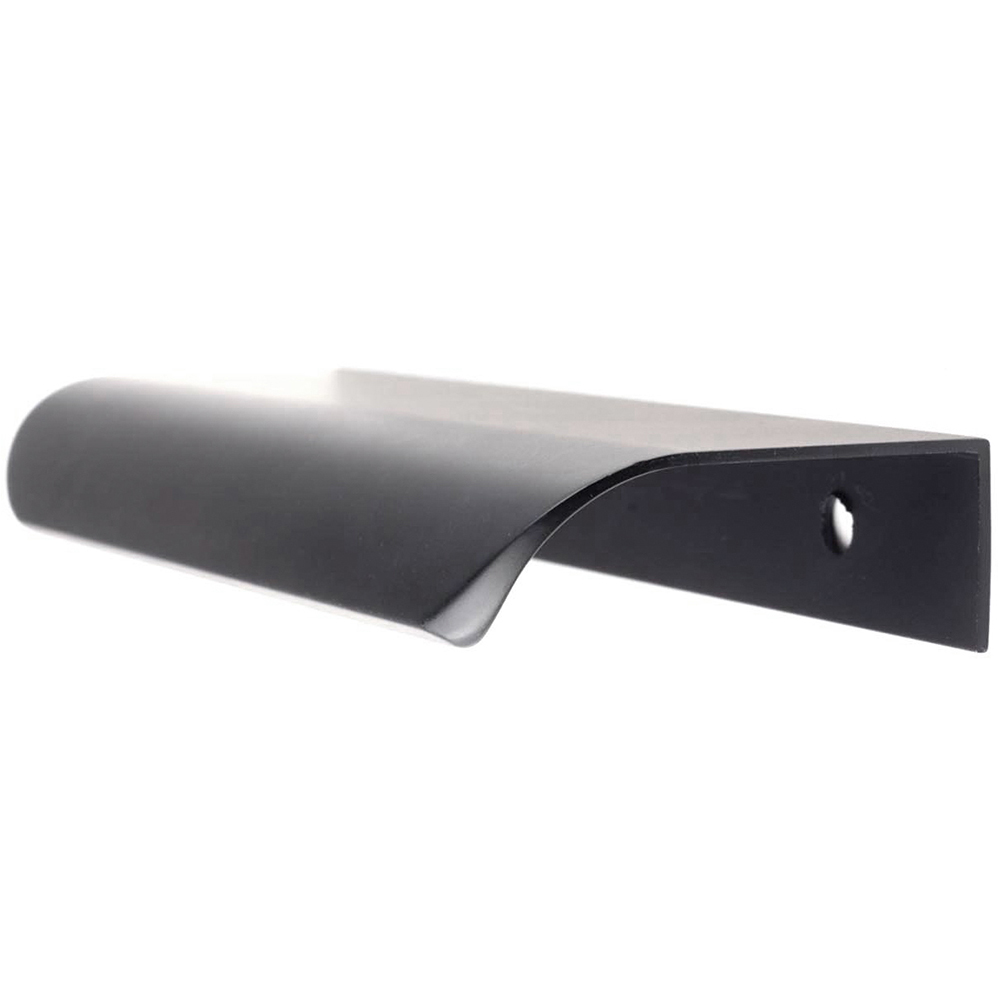 Maner 6127, aluminiu, 12 x 1.8 x 4 cm, negru mat
