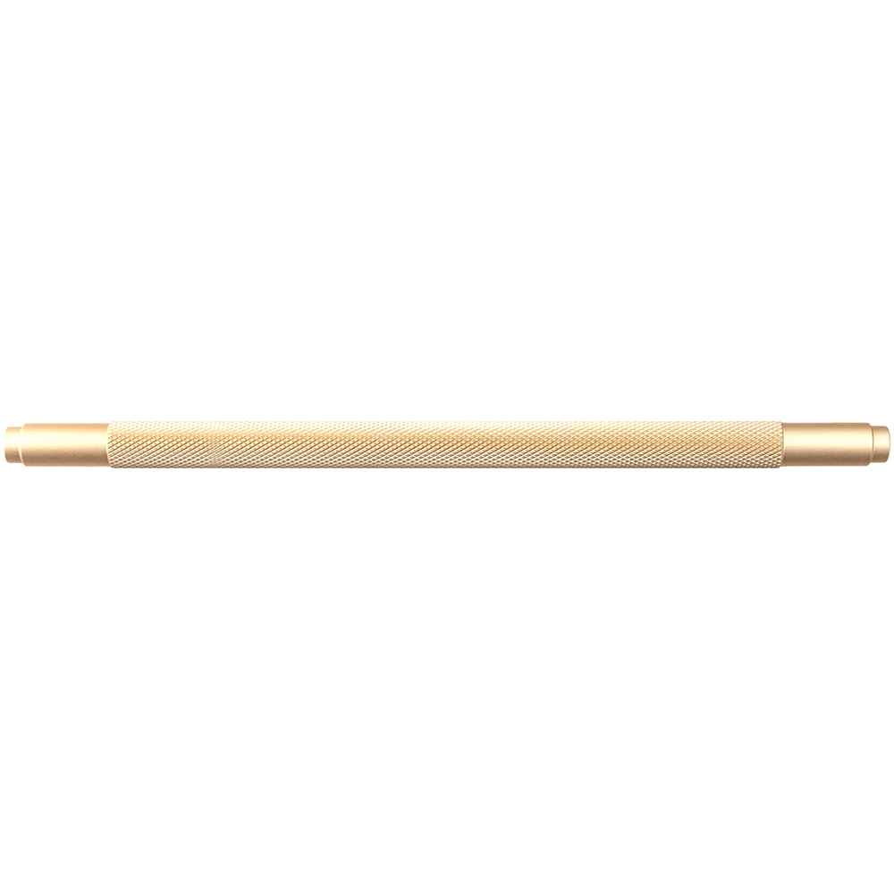 Maner mobila 6301, aluminiu, 22.2 x 1.4 x 3.5 cm, auriu mat