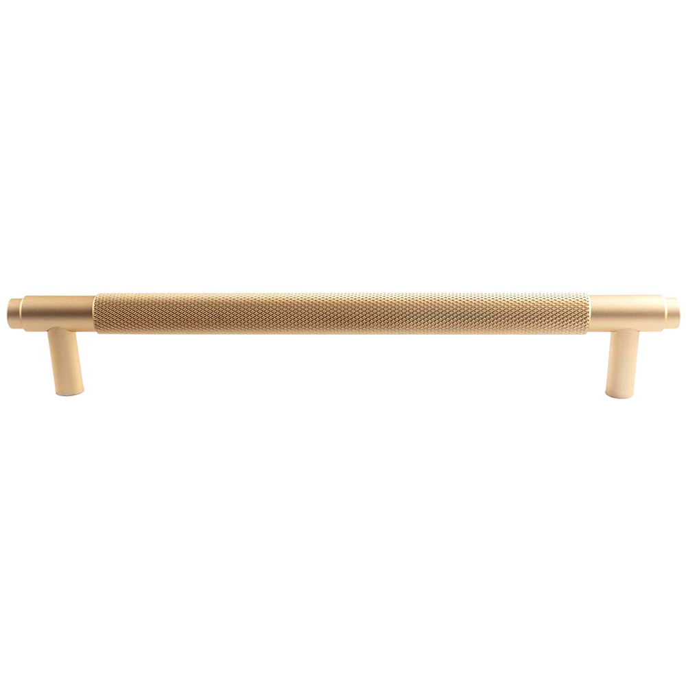 Maner mobila 6301, aluminiu, 22.2 x 1.4 x 3.5 cm, auriu mat
