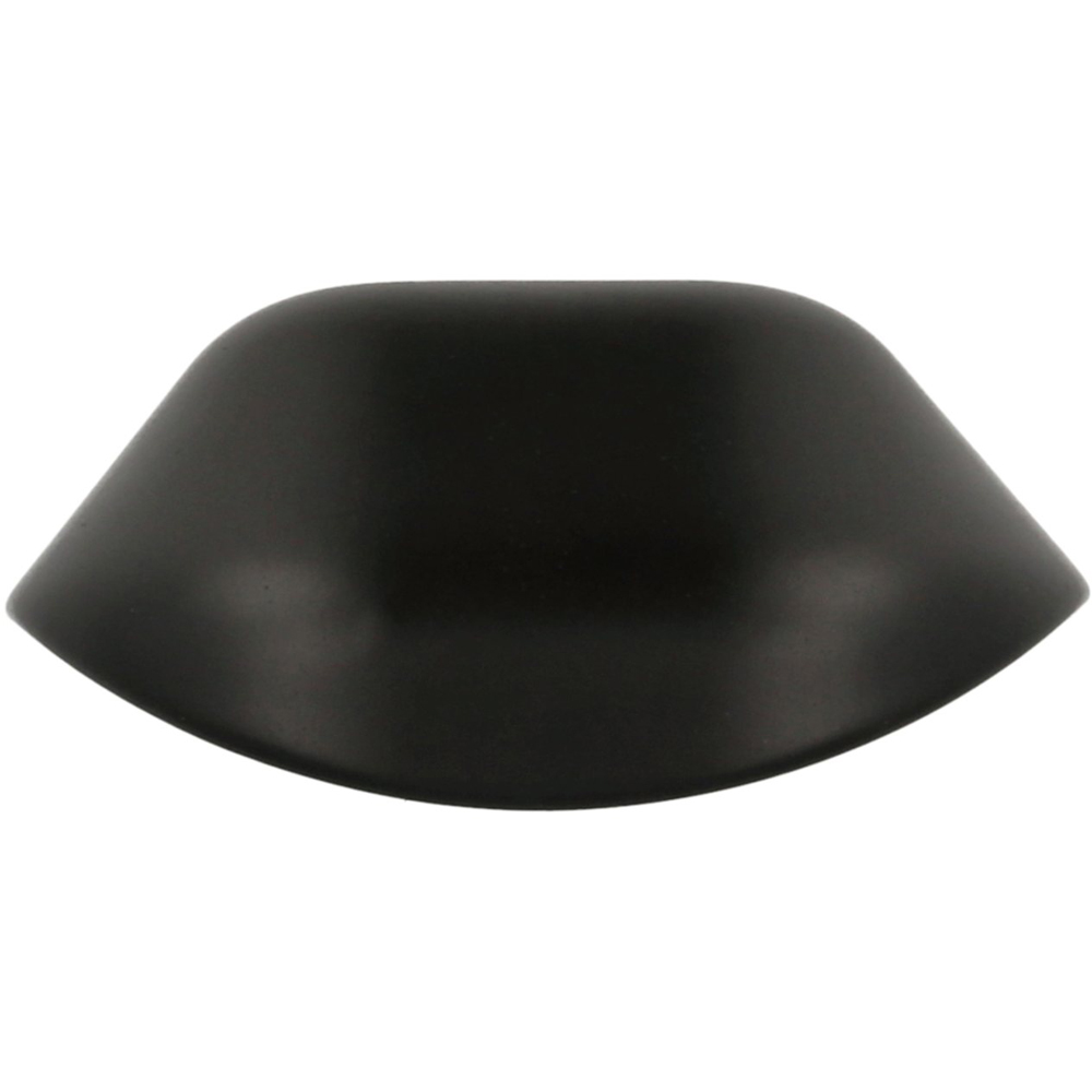 Maner mobila 7023, zamac, 8 x 4.2 x 3.2 cm, negru mat