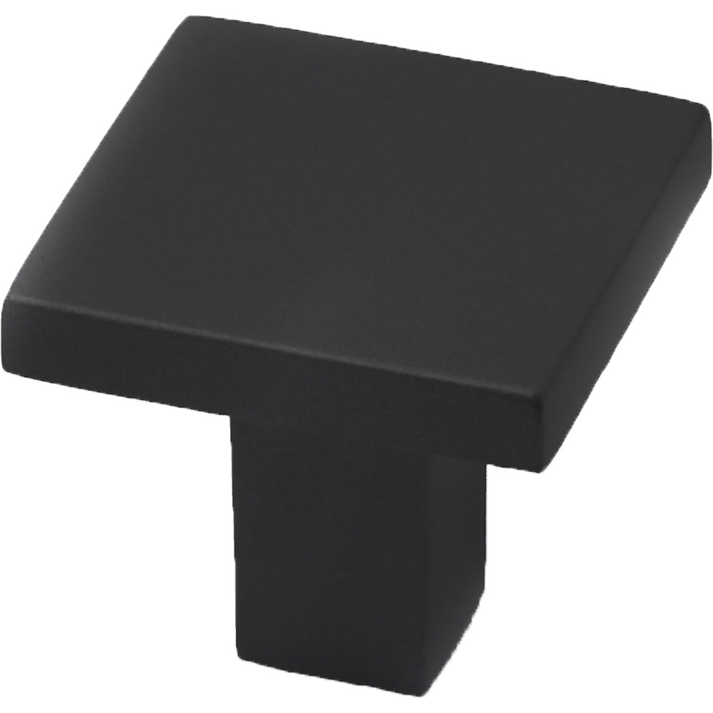 Maner 735, zamac, 3 x 3 x 2.8 cm, negru mat