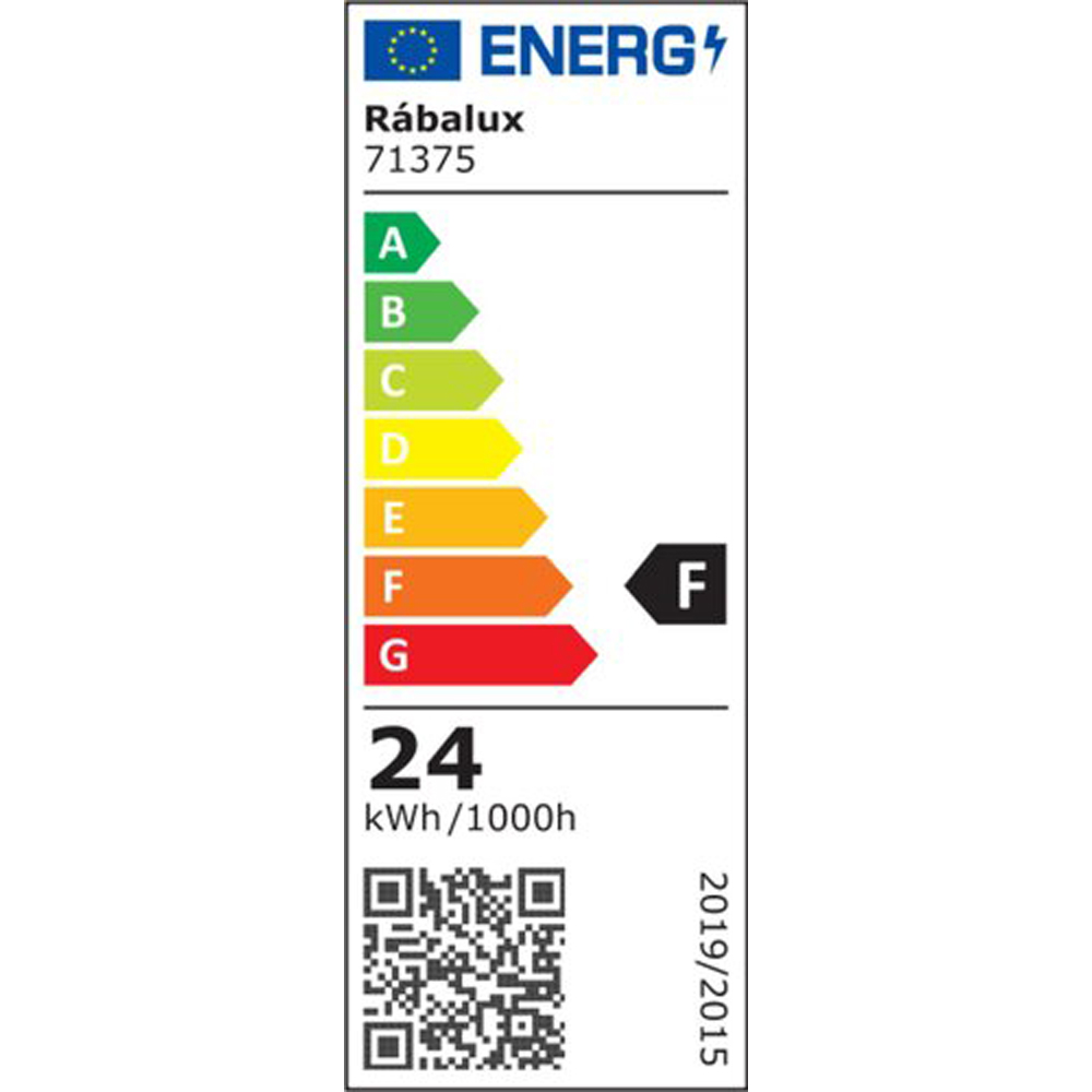Plafoniera RABALUX Heleth, 24W, 2060lm, 3000K, IP20, negru