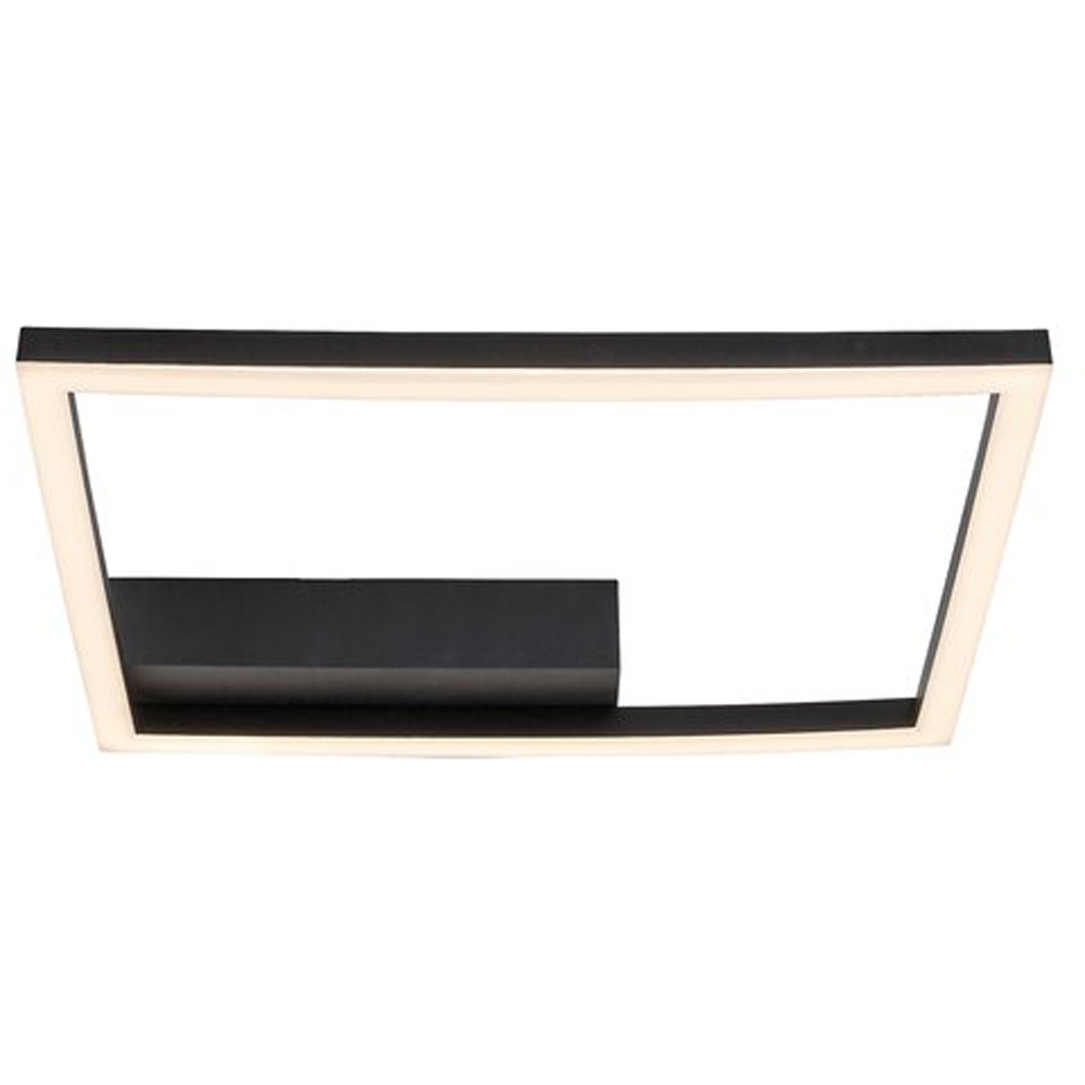 Plafoniera RABALUX Heleth, 24W, 2060lm, 3000K, IP20, negru