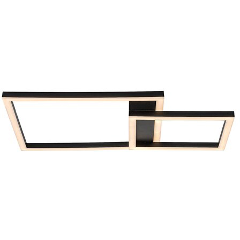 Plafoniera RABALUX Heleth, 24W, 1530lm, 3000K, IP20, negru