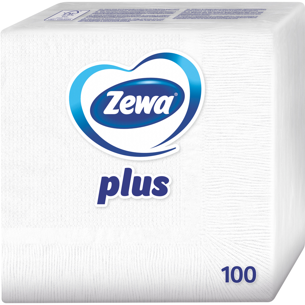 Servetele masa ZEWA Plus, 1 strat, 100 bucati