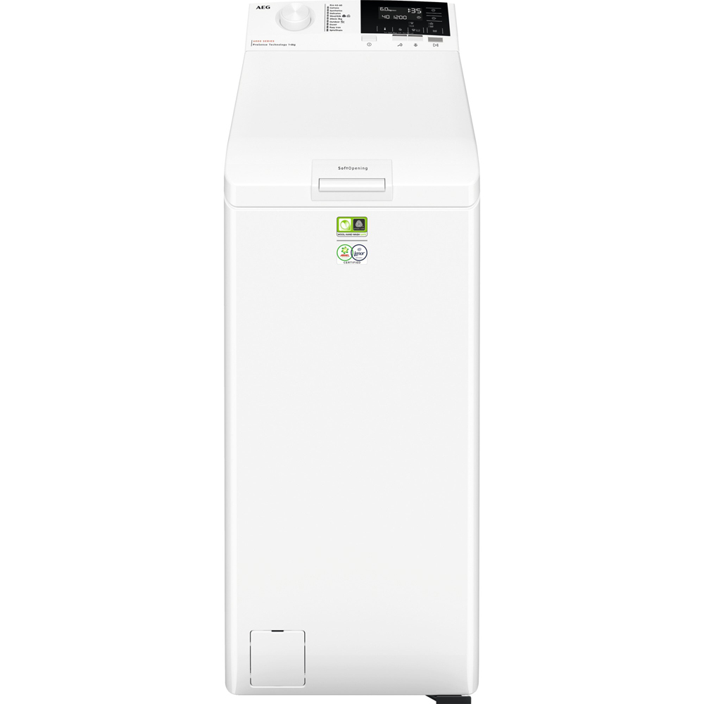 Masina de spalat rufe verticala AEG LTR6G363E Seria 6000, 6 kg, 1300rpm, Clasa A, alb