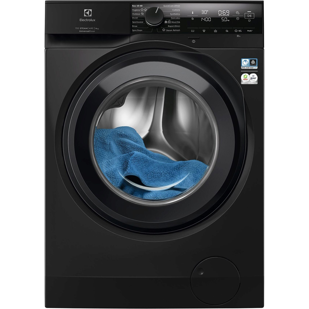 Masina de spalat rufe frontala ELECTROLUX SteamCare 700 EW7FG4492UDE, 9 kg, 1400rpm, Clasa A, argintiu inchis