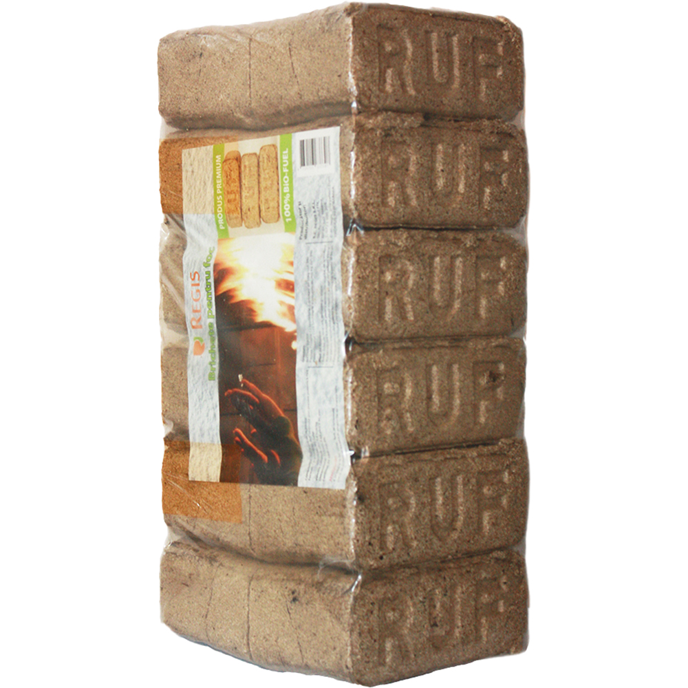 Brichete ecologice Ruf din rumegus de rasinoase, 12 buc