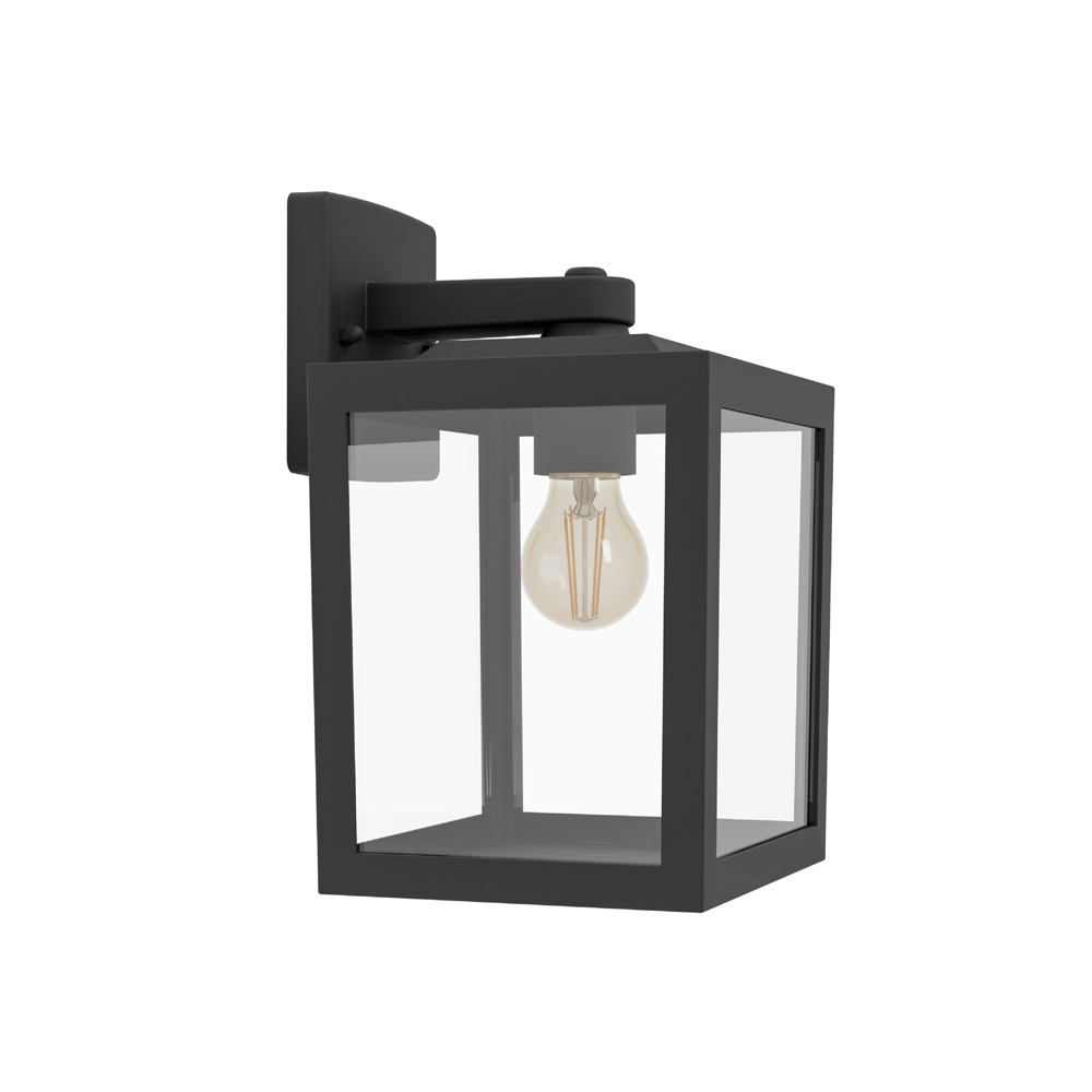 Aplica exterior EGLO Olgiata, 60W, E27, IP44, negru