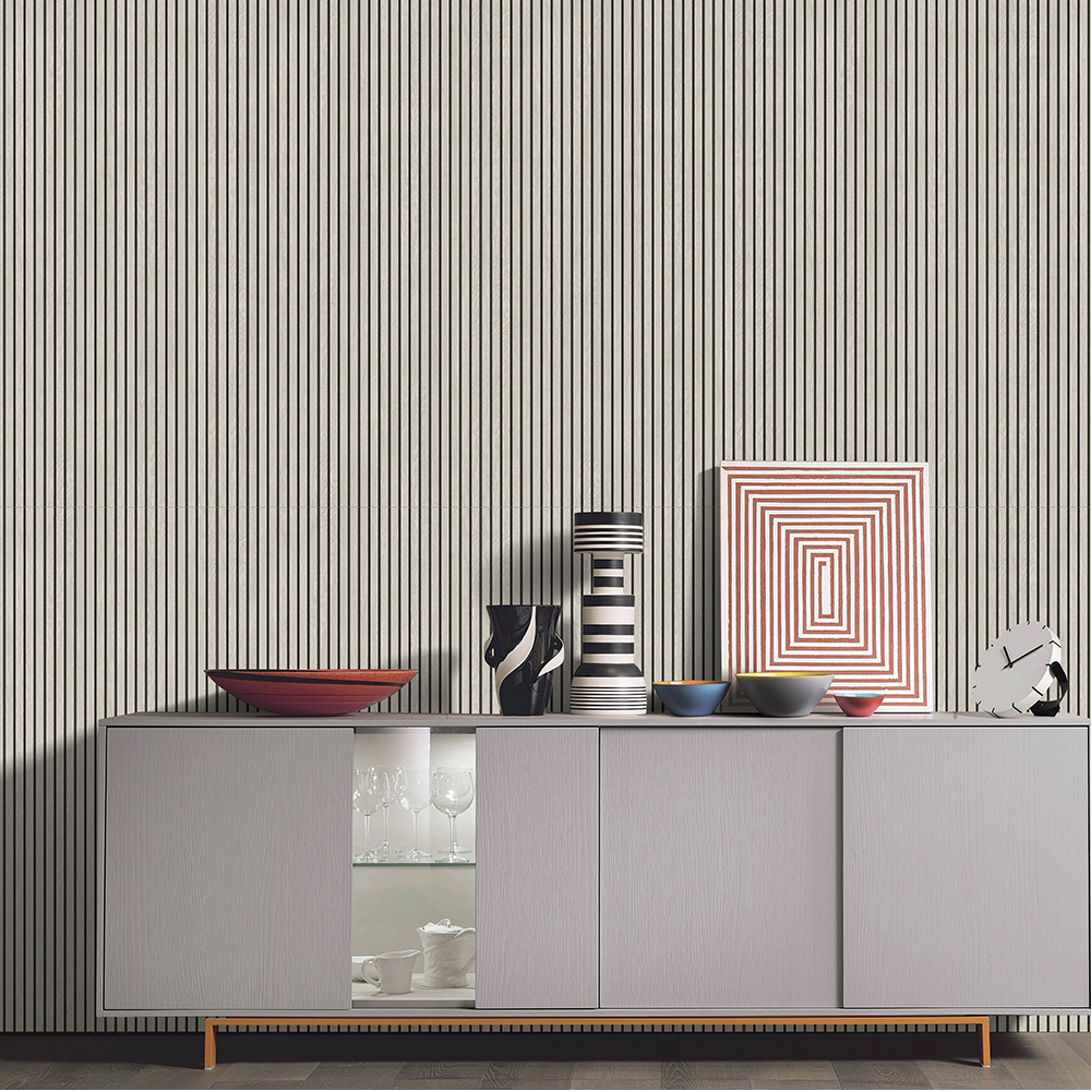 Gresie interior/exterior Wood Line Grey, gri/negru mat, 60 x 120 cm, 9 mm, 1.44 m2/cutie